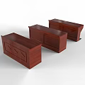 Dark Brown Wooden Conference Tables With Various Styles For Office Use