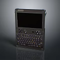 Rugged Handheld Industrial Computer With Full Keyboard And Durable Screen Design