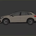 Mercedes Benz Beige SUV With Black Roof Panoramic Sunroof And Modern Design
