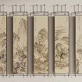 Hanging picture 3d model