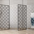 Jane European screen partition 3d model