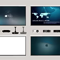 Modern Projector Projection 3d model