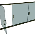Modern Floor to Ceiling Window Design With Glass Panels And Metal Frame