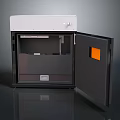 modern printer digital printer three axis printer cnc printer 3d model