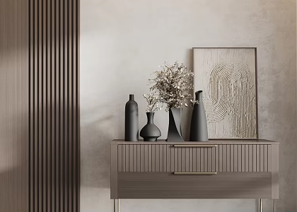 Modern decorative ornaments 3d model