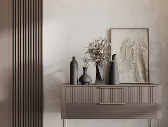 Modern decorative ornaments 3d model
