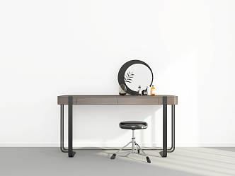 Modern makeup table 3d model