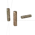 modeling stone pillar 3d model