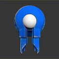 laser tower turret turntable sci-fi tower defense game tower defense sci-fi turret game turret game turret 3d model