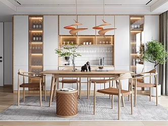 Modern Restaurant 3d model