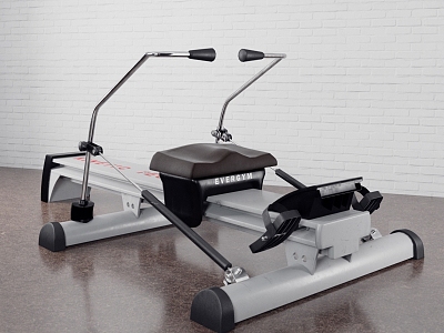 Modern Fitness Equipment Gym Tools 3d model