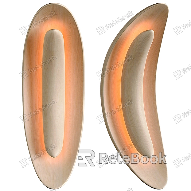 Italian Poliform special-shaped wall lamp model