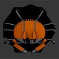 Modern Robot Mechanical Crab Machine Crab Robot 3d model
