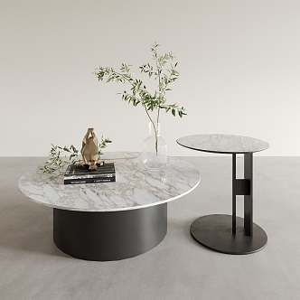 Side Table Round Table Coffee Table Round Table Low Table Corner Table Square Table 3d model