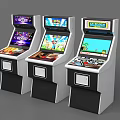 Single game machine 3d model