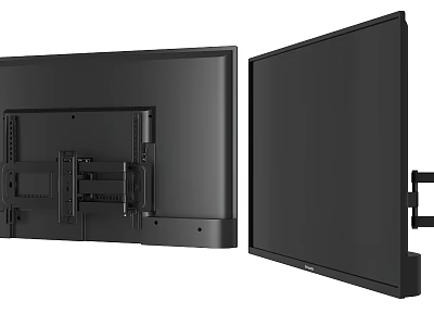 TV With Mounting Bracket For Easy Installation 3d model
