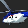 Helicopter 3d model