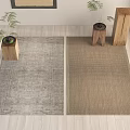 Modern Carpet Fabric Carpet Square Carpet Abstract Carpet 3d model