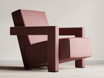 Modern Single Sofa 3d model