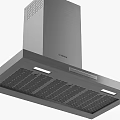 Modern Kitchen Appliances Featuring Stainless Steel Refrigerator Built-in Ovens And Gas Cooktop
