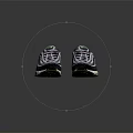 Nike Air Max 97 Shoes Gray Black With Wavy Lines Yellow Air Cushion Sole Green Laces