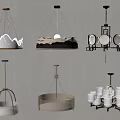 Various Stylish Chandeliers With Modern Elegant Design And Decorative Shapes