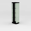 Technology Exhibition Hall Glass Display Cabinet With Transparent Design And Multi Layer Shelves