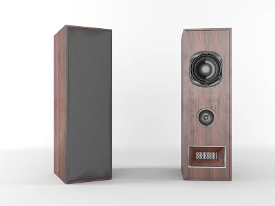 Modern Wood Sound 3d model