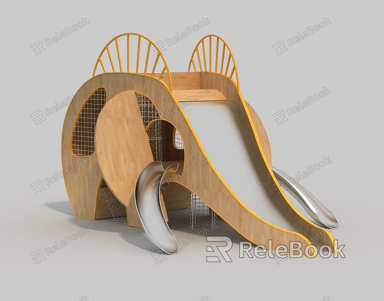 Modern Elephant Slide model