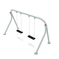 Children's Swing Outdoor Swing Venue Swing Swing Swing Rack 3d model