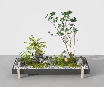 Bonsai Plant Pile Green Plant Pile Shrub Small Landscape Plant Small Landscape Plant Landscape 3d model