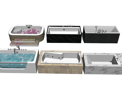 Modern Bathtub model