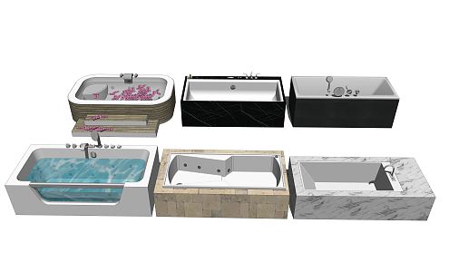 Modern Bathtub 3d model