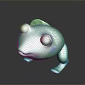 Frog Poison Frog Game Frog Reptile Cold Blooded Animal Reptile 3d model