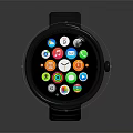 Modern Smart Watch Android Watch Apple Watch Electronic Watch 3d model