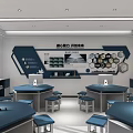 Creator Classroom for Primary and Secondary Schools Multifunctional Classroom Science Classroom 3d model
