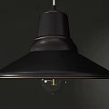 Modern Black Metal Wall Lamp with Cone Shaped Shade for Contemporary Home Decor