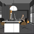 Modern Casual Lounge Area With Seating Lockers Large Windows And People Relaxing