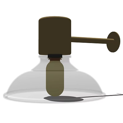 Modern wall lamp 3d model Modern wall lamp 3d model