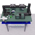 Hot plate unit 3d model