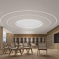 modern library book management 3d model