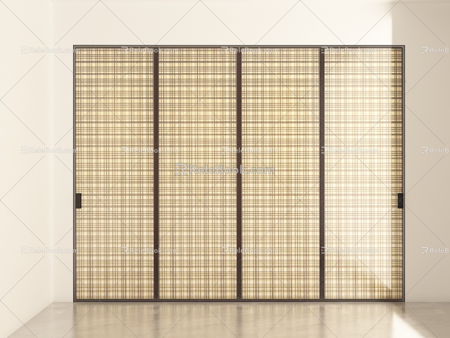 sliding door 3d model