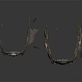 Tactical Camouflage Knee Pads With Mesh Panels And Circular Hard Plates