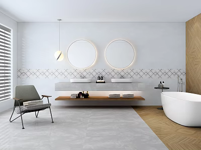 Modern toilet 3d model