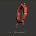 lifebuoy swimming pool swimming pool swimming supplies sporting goods realistic 3d model