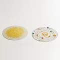 Colorful Round Rugs with Sun Pattern and Solar System Planets Illustration