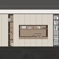 Bookcase 3d model