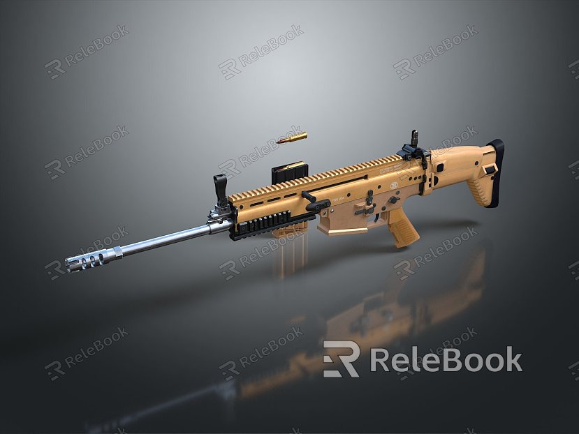 rifle semi-automatic rifle combat rifle battle rifle carbine war rifle attack rifle model