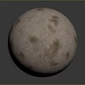 Hand Carved Spherical Stone Sculpture Featuring Textured Beige Surface And Smooth Edges