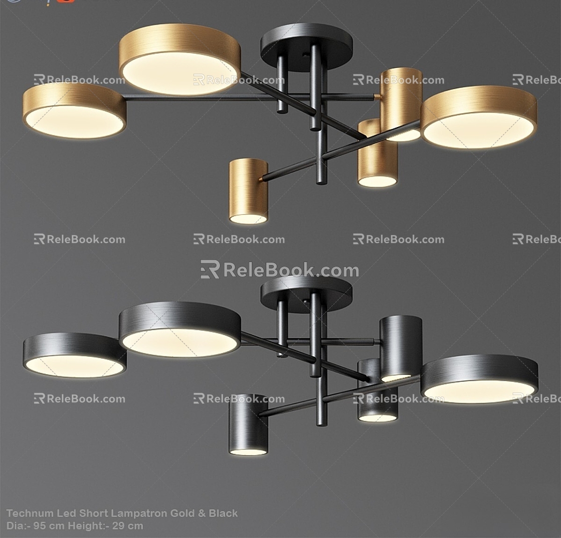 chandelier Technum Lampatron led chandelier pendant model